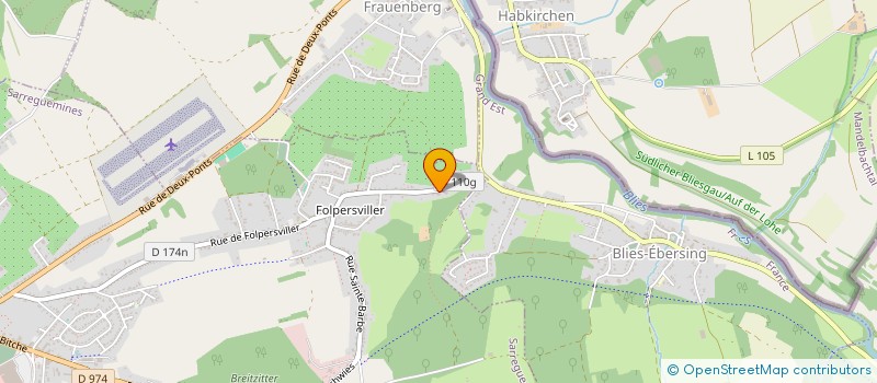 localisation de l'entreprise CABINET CONSEILS REDEL  SARREGUEMINES