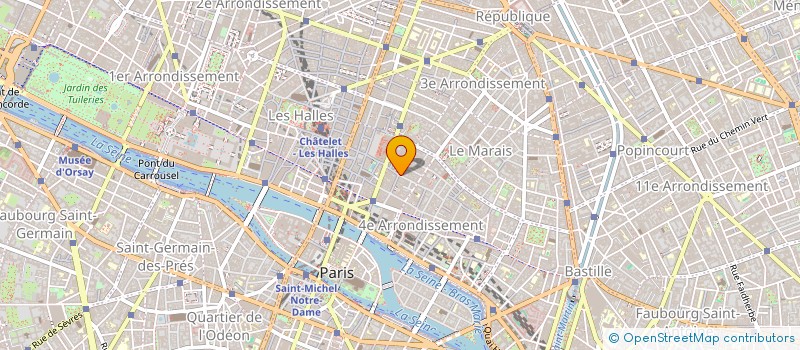 localisation de l'entreprise CABINET CONSULTANT EN BATIMENT à PARIS