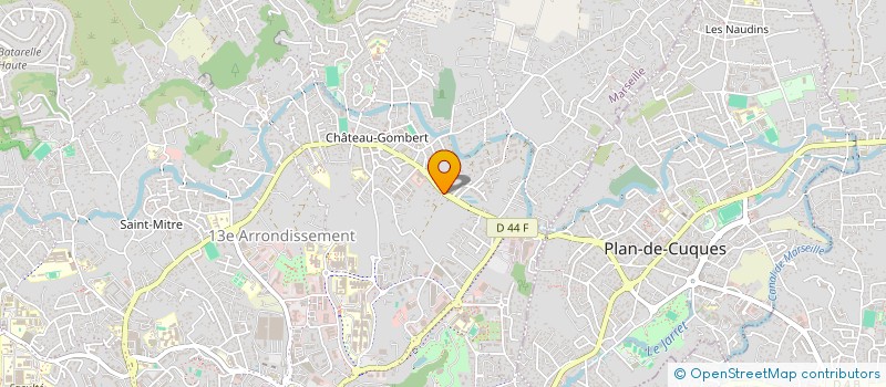localisation de l'entreprise CABINET CORI à MARSEILLE