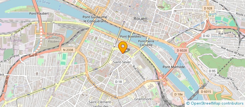 localisation de l'entreprise CABINET COUREL TRANSACTION GESTION à ROUEN