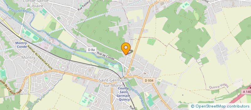 localisation de l'entreprise CABINET CSA ET ASSOCIES à COUILLY-PONT-AUX-DAMES