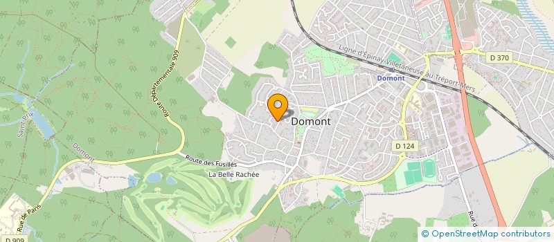 localisation de l'entreprise CABINET CVI  DOMONT