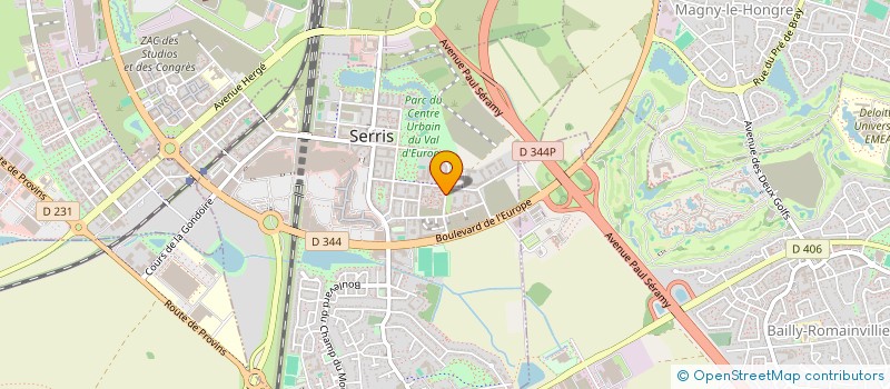 localisation de l'entreprise CABINET D'ACCOMPAGNEMENT A LA TRANSFORMATION DIGITALE DES ENTREPRISES  SERRIS