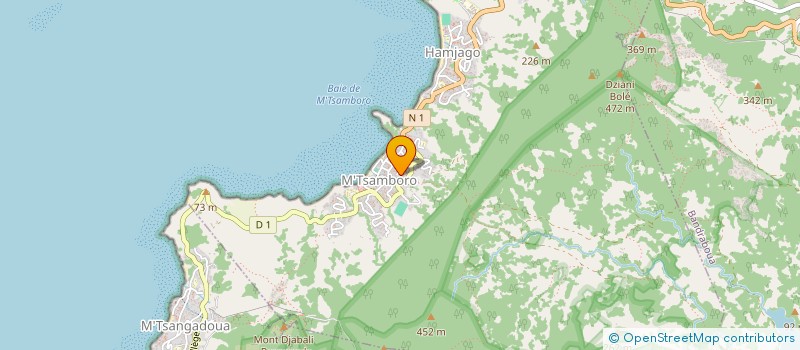 localisation de l'entreprise CABINET D'ACCOMPAGNEMENT DE CONSEIL D'ASSISTANCE ET D'ORIENTATION  MTSAMBORO