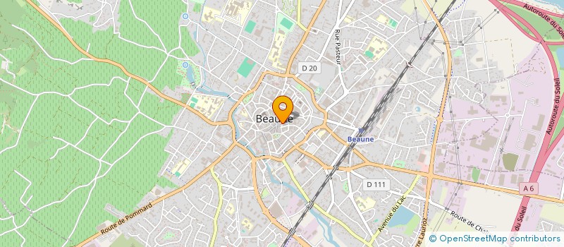 localisation de l'entreprise CABINET D AFFAIRES A F D à BEAUNE