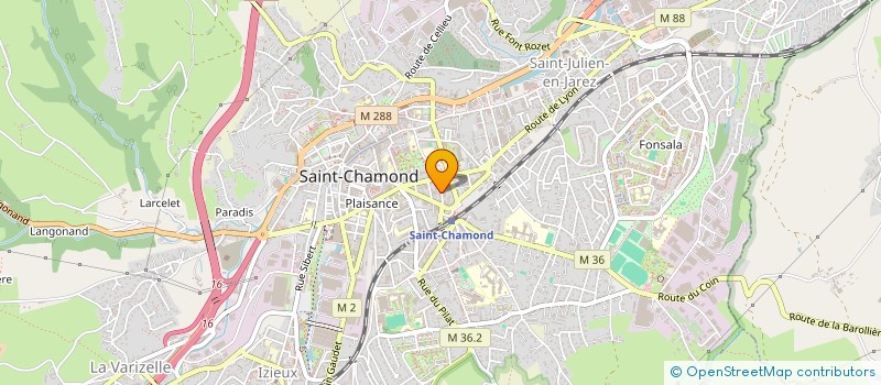 localisation de l'entreprise CABINET D'ANGIOLOGIE BOUCHER-HYP-SIMON à SAINT-CHAMOND