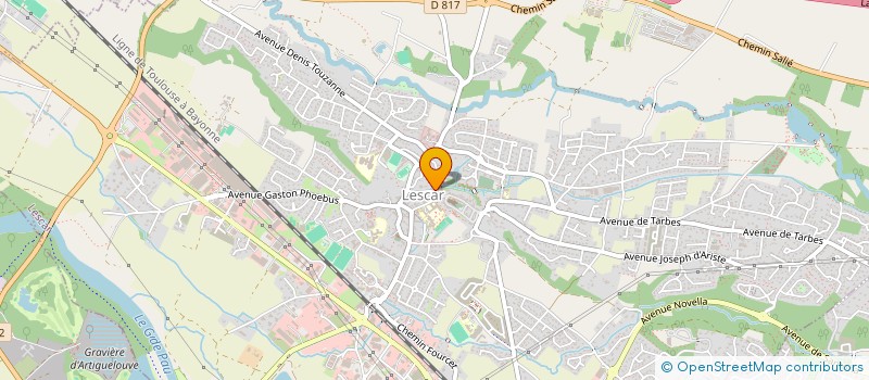 localisation de l'entreprise CABINET D'ARCHITECTURE BERNARD DETROYAT  LESCAR