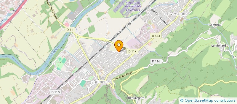 localisation de l'entreprise CABINET D'ARCHITECTURE SERENI  DOMENE