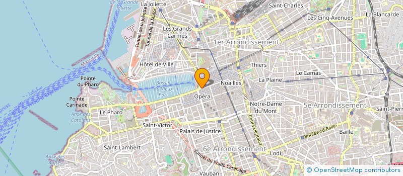 localisation de l'entreprise CABINET D'AVOCAT ANNAEL MALKA-ZERBIB  MARSEILLE