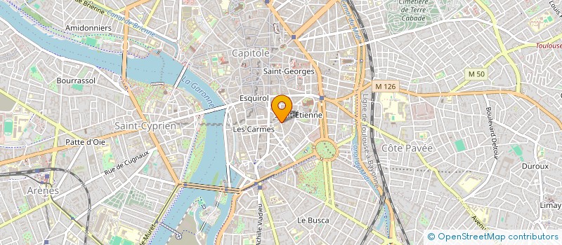 localisation de l'entreprise CABINET D'AVOCAT ISABELLE PERTICA  TOULOUSE