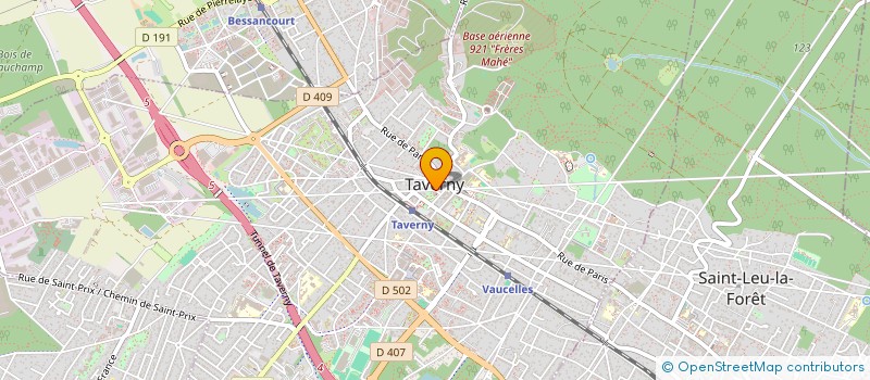 localisation de l'entreprise CABINET D'AVOCATS DUROSOIR LACROIX à TAVERNY