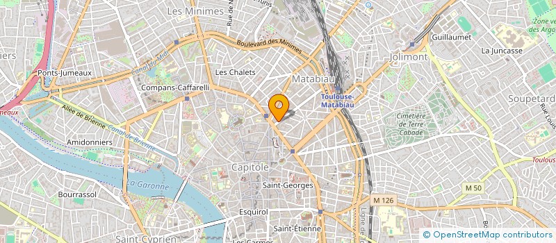 localisation de l'entreprise CABINET D'AVOCATS MONTAZEAU-CARA-DUFOUR  TOULOUSE