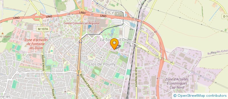 localisation de l'entreprise CABINET D'AVOCATS PORTALIS ASSOCIES  DIJON