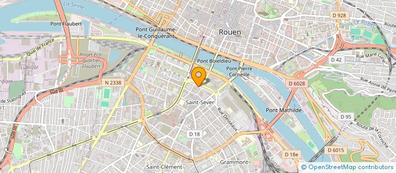 localisation de l'entreprise CABINET D'ELECTRORADIOLOGIE à ROUEN