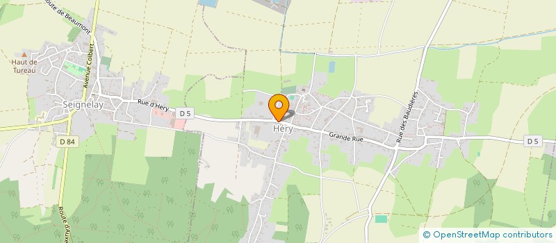 localisation de l'entreprise CABINET D'ETUDE TECHNIQUE ET INGENIERIE ENVIRONNEMENTALE à HERY