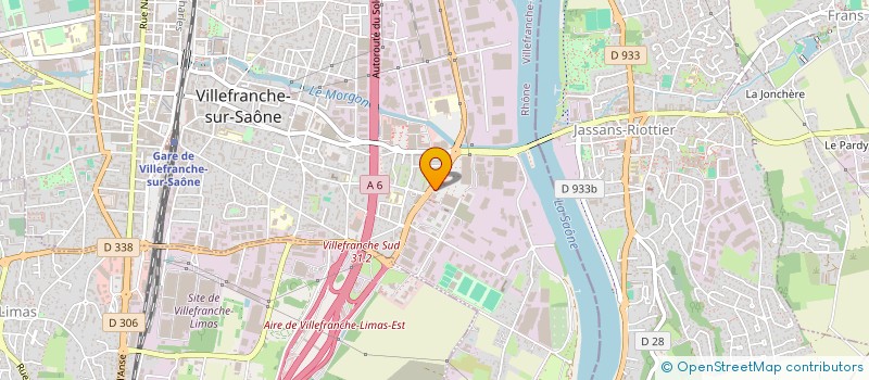 localisation de l'entreprise CABINET D'ETUDES ELECTRIQUES  SAINT-GEORGES-DE-RENEINS