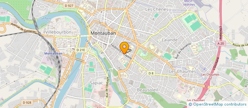 localisation de l'entreprise CABINET D ETUDES EXPERTISES TECHNIQUES à MONTAUBAN