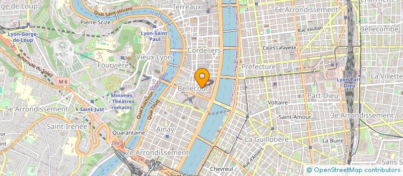 localisation de l'entreprise CABINET D'ETUDES IMMOBILIERES à LYON