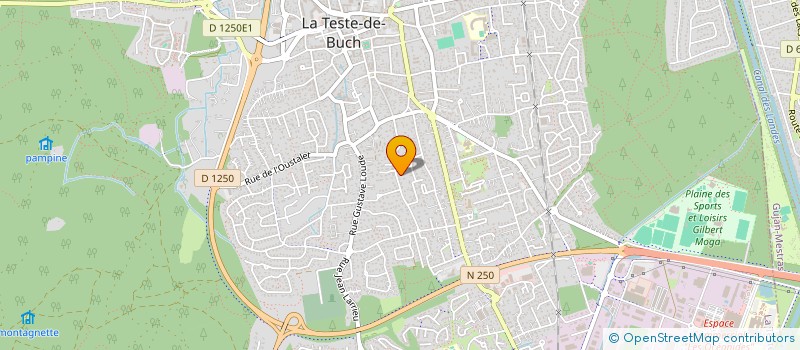 localisation de l'entreprise CABINET D'EXPERTISE BESANCON à LA TESTE-DE-BUCH
