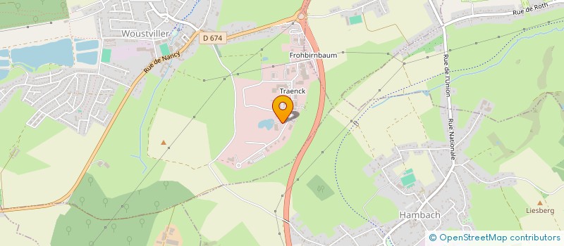 localisation de l'entreprise CABINET D'EXPERTISE COMPTABLE ET D'AUDIT POURRESY  WOUSTVILLER