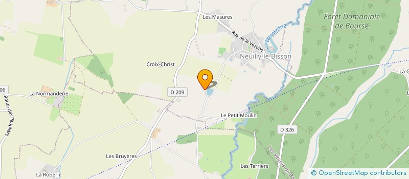 localisation de l'entreprise CABINET D'EXPERTISES BROUARD à NEUILLY-LE-BISSON