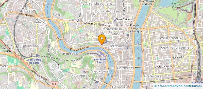 localisation de l'entreprise CABINET D'HYPNOTHERAPIE ET DE COACHING  LYON