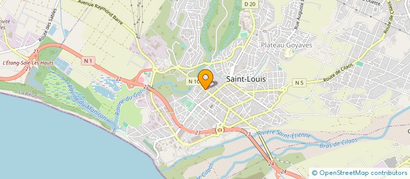 localisation de l'entreprise CABINET D'IMAGERIE DES FOUGERES à SAINT-LOUIS