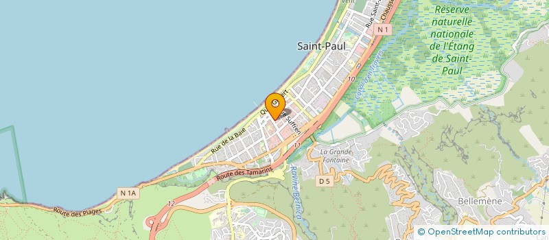 localisation de l'entreprise CABINET D'INFIRMIER VERBARD-DOUYERE à SAINT-PAUL