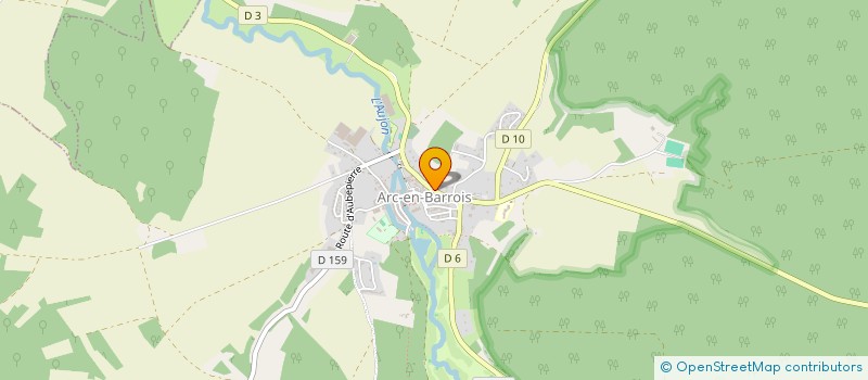 localisation de l'entreprise CABINET D'INFIRMIERE MAGALI FOLLIOT à ARC-EN-BARROIS