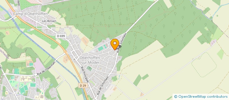 localisation de l'entreprise CABINET D'INFIRMIERE MAGALI HOFFMANN  GRIES