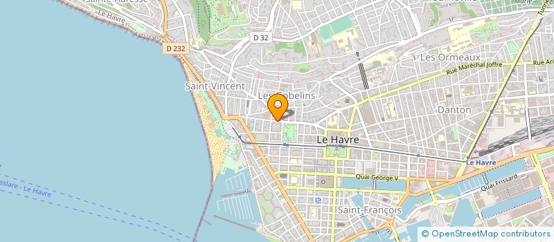 localisation de l'entreprise CABINET D'INFIRMIERES DU CADUCEE à LE HAVRE