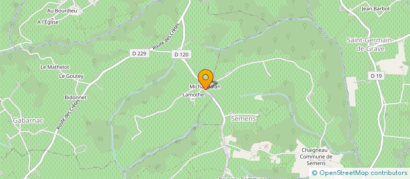 localisation de l'entreprise CABINET D'INFIRMIERS CAUDROTAIS  CAUDROT