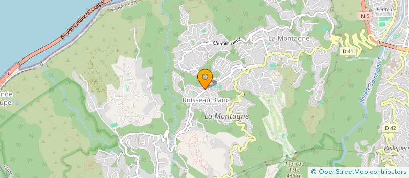 localisation de l'entreprise CABINET D'INFIRMIERS ERIC LAURET ET ELIAN SINOPE-CHABBERT à SAINT-DENIS