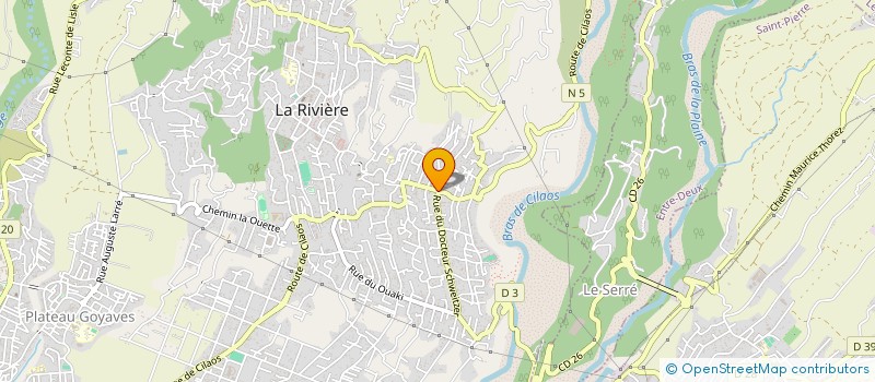 localisation de l'entreprise CABINET D'INFIRMIERS ETHEVE-BOISIN-ZETTOR-FOLGOAT à SAINT-LOUIS