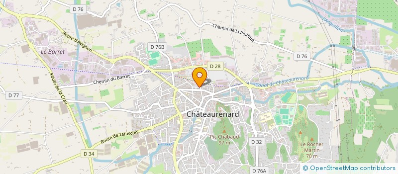 localisation de l'entreprise CABINET D'OPHTALMOLOGIE DE CHATEAURENARD à CHATEAURENARD