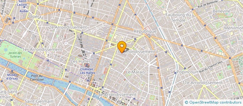 localisation de l'entreprise CABINET D ORTHOPHONIE BARGES COURTALON  PARIS
