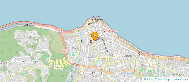 localisation de l'entreprise CABINET D'ORTHOPTIE PRADAL ET GARCIA  SAINT-DENIS