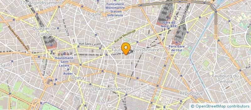 localisation de l'entreprise CABINET D'OSTEOPATHIE TREVISE  PARIS