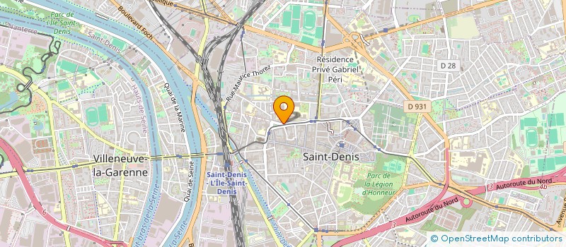 localisation de l'entreprise CABINET DABLIN GESTION à SAINT-DENIS