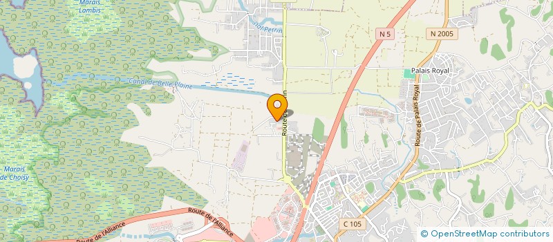 localisation de l'entreprise CABINET DAHLIA EC  LES ABYMES