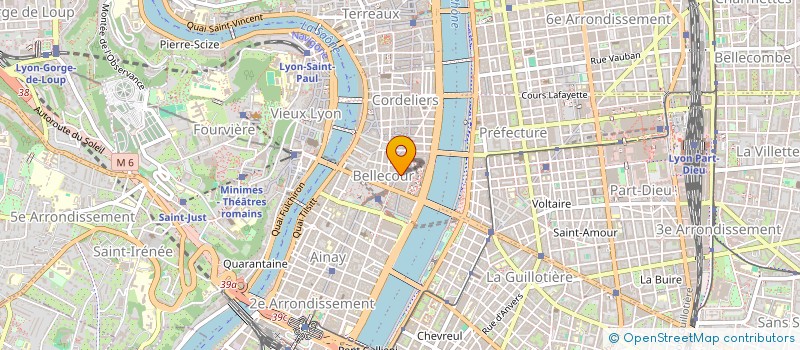 localisation de l'entreprise CABINET DAMIEN VAN DER STEGEN  LYON