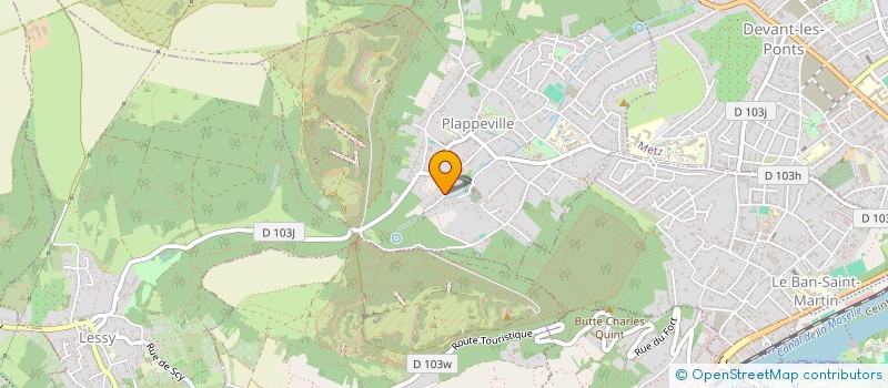 localisation de l'entreprise CABINET DE CHIROPRAXIE CORTINA  METZ