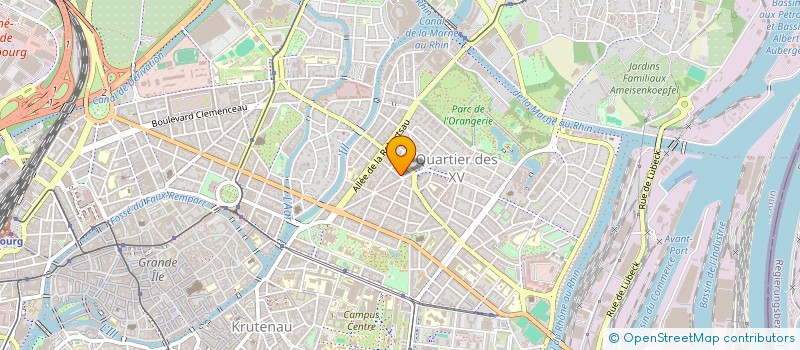 localisation de l'entreprise CABINET DE CHIRURGIE GENERALE DES DOCTEURS WEBER, MEYER, MESLI  STRASBOURG