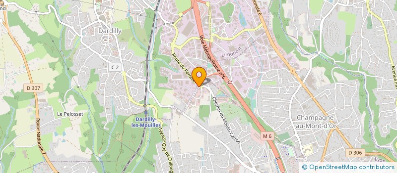 localisation de l'entreprise CABINET DE CONSEIL HERIOS FINANCE à DARDILLY