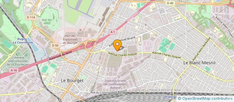 localisation de l'entreprise CABINET DE CONSEILS MULTI SERVICES à LE BLANC-MESNIL