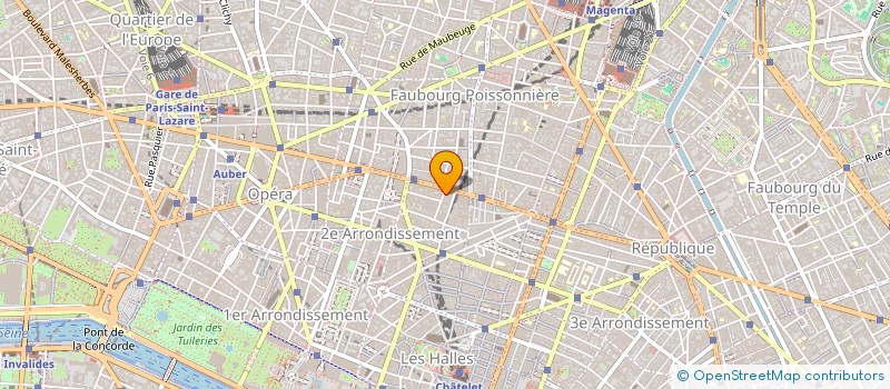 localisation de l'entreprise CABINET DE COURTAGE D'ASSURANCES M2A à PARIS