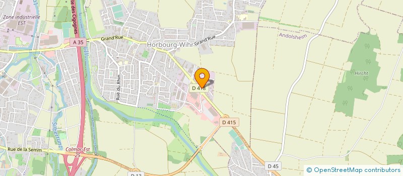 localisation de l'entreprise CABINET DE COURTAGE VOSGES ALSACE  HORBOURG-WIHR