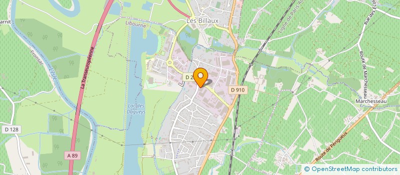 localisation de l'entreprise CABINET DE DERMATOLOGIE DES DOCTEURS SCHONTZ ET CLYTI à LIBOURNE