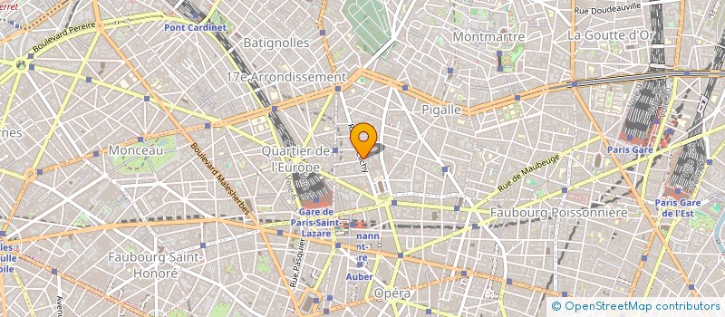 localisation de l'entreprise CABINET DE KINESITHERAPIE  PARIS