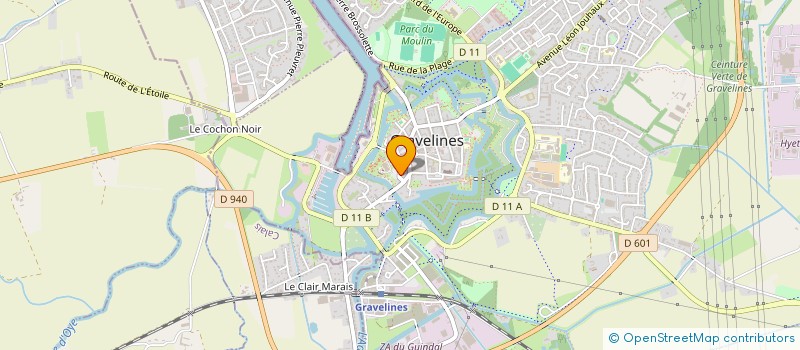 localisation de l'entreprise CABINET DE KINESITHERAPIE DES REMPARTS à GRAVELINES